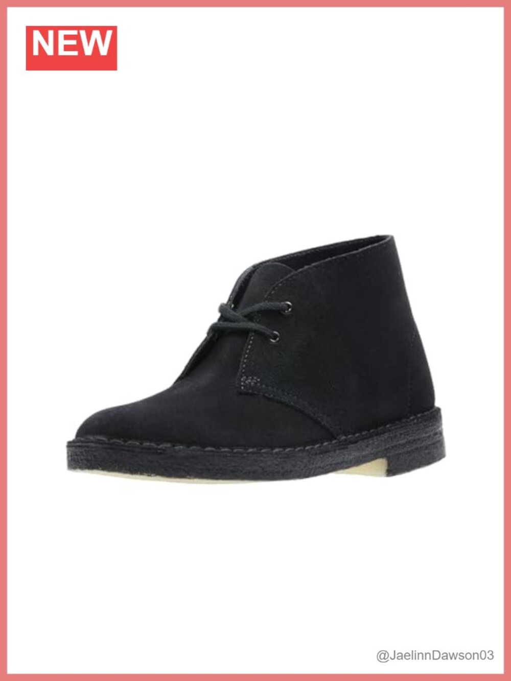 Clarks Women's Chukka Boots Ankle Leather Lace-Up Suede